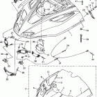 VMAX 600 XTR (ELEC START+REVERSE)-VX500XTRB/VX600XTRB Капот и облицовка