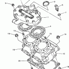 VMAX 600 XTR (ELEC START+REVERSE)-VX500XTRB/VX600XTRB ГОЛОВКА ЦИЛИНДРА