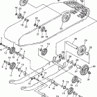 VMAX 600 XTR (ELEC START+REVERSE)-VX500XTRB/VX600XTRB Подвеска трака 1
