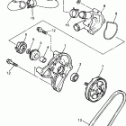 VMAX 600 XTR (ELEC START+REVERSE)-VX500XTRB/VX600XTRB ВОДЯНОЙ НАСОС