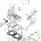 MX Z 670 Цилиндр и выпускной коллектор