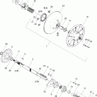 Summit 500 05- driven pulley 500