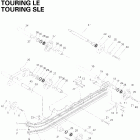 Touring LE 08- rear suspension le, sle