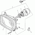 BR250TA Фара