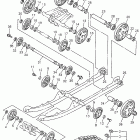 VMAX 600 LE (ELEC START)-XV 600E Подвеска трака 1