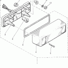 BR250TV Задний фонарь