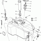 VK 540EV ТОПЛИВНЫЙ БАК
