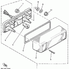 ENTICER II LT ET410TRS Задний фонарь
