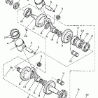 ENTICER LTR (LONG TRACK+REVERSE-ET 340TR Коленчатый вал и Поршень