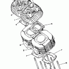 EC 340 Цилиндр и головка цилиндра