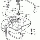 XL 540 ТОПЛИВНЫЙ БАК