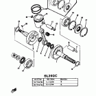 SL 292 Crank - piston sl292 - b - c