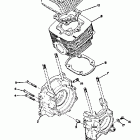 SL 292 Crankcase - cylinder - cylinder head sl292 - b