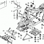 TRX250X Рама