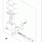 AN400 (Burgman) Rear master cylinder (model k7)