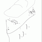 AN400 (Burgman) Seat support bracket
