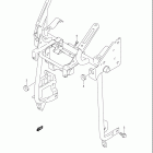 AN650 (Burgman) Leg shield brace