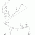 AN650 (Burgman) Rear brake hose (an650ak6 / ak7 / ak8)