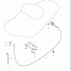 AN650 (Burgman) Seat support bracket