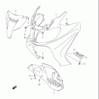 AN650 (Burgman) Front leg shield (an650ak6 / ak7)