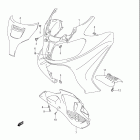 AN650 (Burgman) Front leg shield (an650k6 / k7)