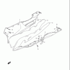 AN650 (Burgman) Side leg shield (model k7)
