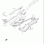 AN400 (Burgman) Rear leg shield