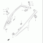 AN650,A (Burgman) Pillion rider handle (an650k6 / k7)