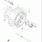 AN650,A (Burgman) Rear wheel (an650k6 / k7)