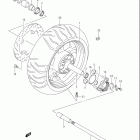 AN650 Rear wheel (model k3)
