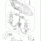 AN400,S Rear combination lamp (an400k3 / k4 / k5 / k6)