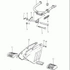 FA50 1982-1991 Center stand-footrest