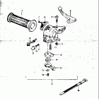 FZ50 1982-1983 Rear brake - handle switch