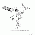 FA50 1980-1981 Lh handle switch (fa50x