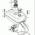 FZ50 1979-1981 ТОПЛИВНЫЙ БАК