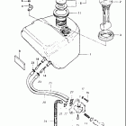 FA50 1980-1981 Fuel tank (model x : f.no.3102978~)