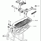 FS50 1980-1981 Center stand - footrest