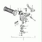 FS50 1980-1981 Left handle switch (ascot)