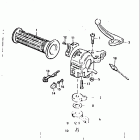 FS50 1980-1981 Left handle switch (fs50x)