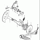 FZ50 1979-1981 Kick starter (fz50t