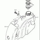 FZ50 1979-1981 Масляный бак