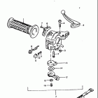 FZ50 1979-1981 Rear brake - handle switch (fz50x)