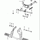 FZ50 1979-1981 Stand - footrest