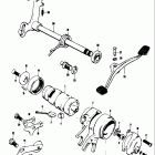 F50 1971 Механизм  переключения передач