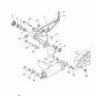 TMAX-XP500YL Задний рычаг подвески