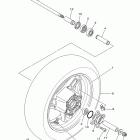 TMAX-XP500YL Заднее колесо
