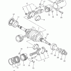 TMAX-XP500YY Коленчатый вал и Поршень