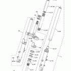 TMAX-XP500YY Передняя вилка