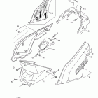 ZUMA-YW125YL/YW125YY/YW125YB БОКОВАЯ КРЫШКА