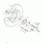 ZUMA-YW50YL/YW50YB Заднее колесо